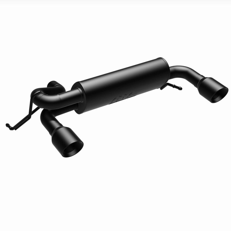 Magnaflow 19555 MagnaFlow 2021 Ford Bronco 2.3L I-4 Axle-Back Exhaust w/ Dual Split Rear Style Exit- Black Tips