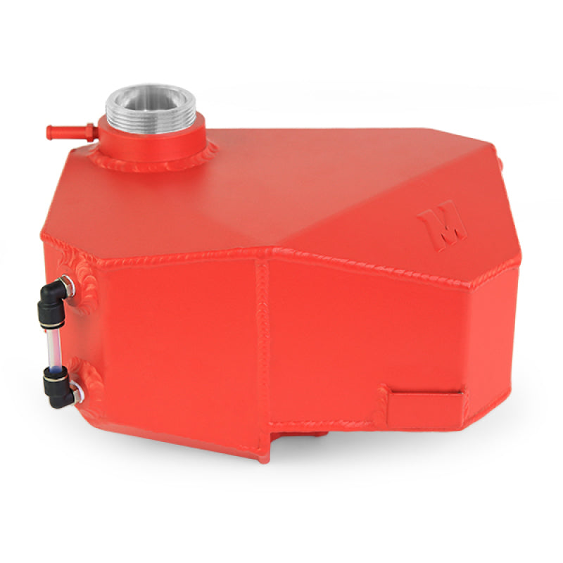 Mishimoto MMRT-RS-16EWRD 2013+ Ford Focus ST/2016+ Focus RS Aluminum Expansion Tank - Wrinkle Red