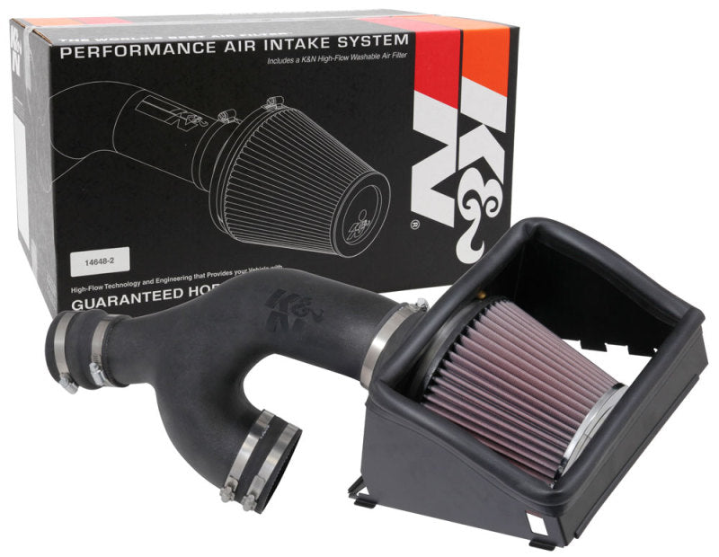 K&N Engineering 63-2599 K&N 2017-2018 Ford F-150 Ecoboost 3.5L F/I AirCharger Performance Intake