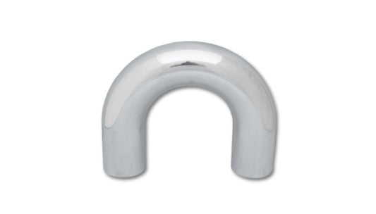 Vibrant 2871 4in O.D. Universal Aluminum Tubing (180 degree Bend) - Polished