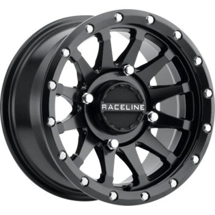Raceline A95B-47011+10 A95B Trophy 14x7in / 4x110 BP / 10mm Offset / 83.8mm Bore - Satin Black Wheel