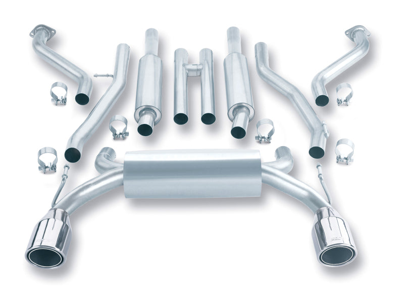 Borla 140045 03-08 350Z True Dual Cat-Back Exhaust 2BOXES