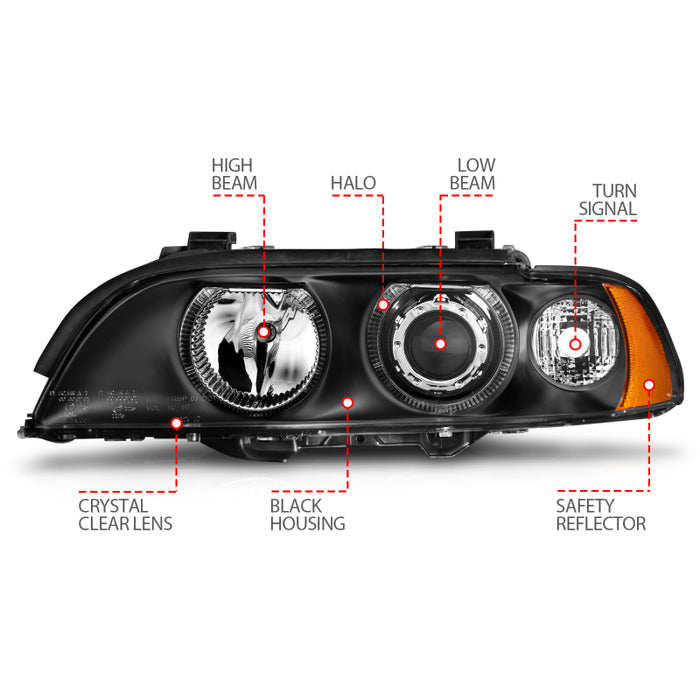ANZO 121017 ANZ LED/Projector Headlights
