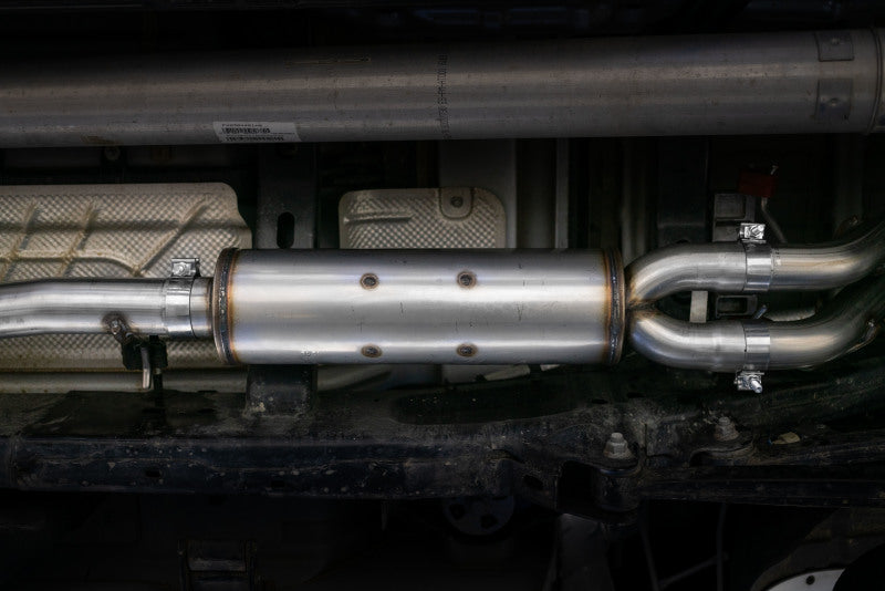 MBRP S5152304 2019 RAM 1500 5.7L (CrewCab & QuadCab ONLY) 2.5in Cat Back Dual Split Rear w/ 4.5in Tip - T304