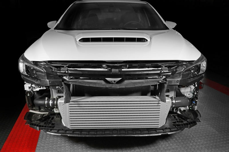 Perrin Performance PSP-ITR-441SL/BK PERRIN 22-25 Subaru WRX Front Mount Intercooler Kit (Black Tubes & Silver Core)