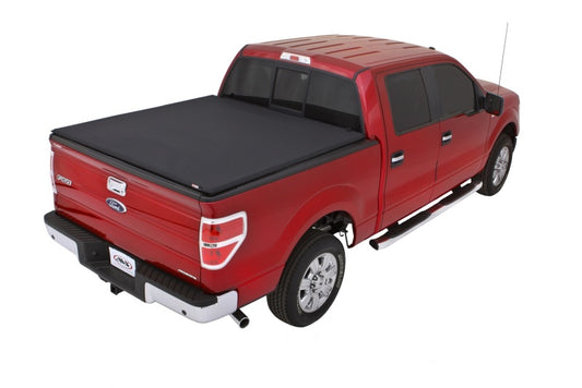 LUND 95872 Lund 04-14 Ford F-150 (5.5ft. Bed) Genesis Elite Tri-Fold Tonneau Cover - Black