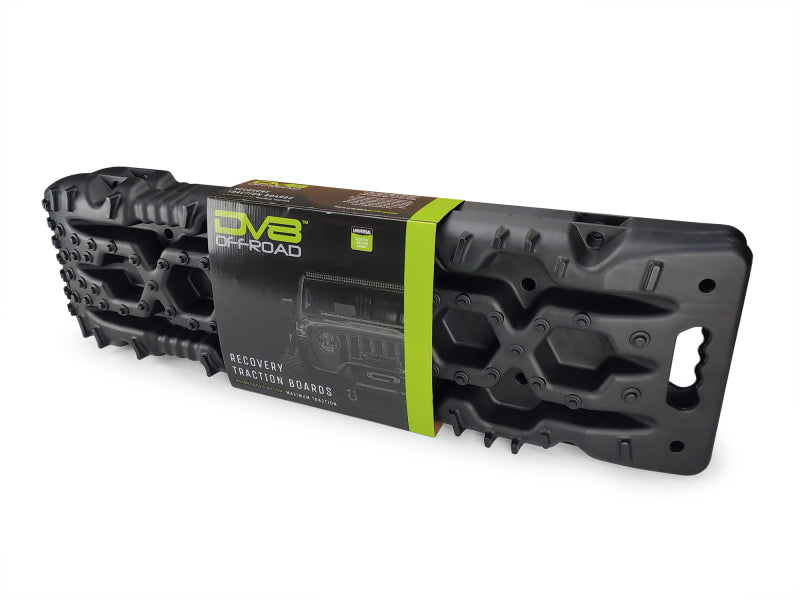 DV8 Offroad RTB1-01BK Recovery Traction Boards w/ Carry Bag - Black