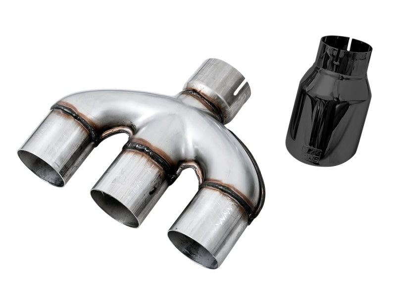 AWE Tuning 3015-53014 2016+ Honda Civic Si Touring Edition Exhaust w/Front Pipe & Triple Diamond Black Tips