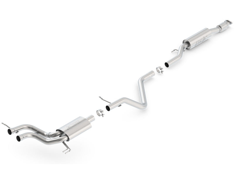 Borla 140506 13-15 Hyundai Veloster Turbo 1.6L AT/MT FWD 2dr Dual Center Rear Exit Cat-Back Exhaust