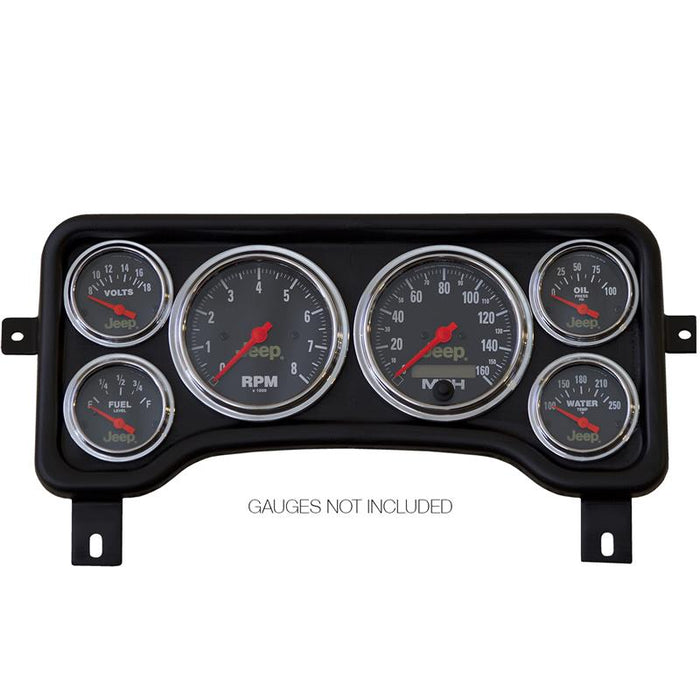 AutoMeter 5381 Autometer Jeep TJ/XJ Direct Fit Dash Panel 6 Gauge 3 3/8in x2 / 2 1/16in x4