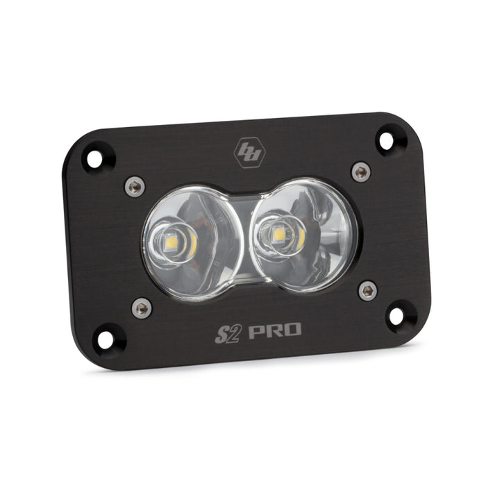 Baja Designs 541006 S2 Sport Flush Mount Work/Scene Pattern LED Work Light - Clear