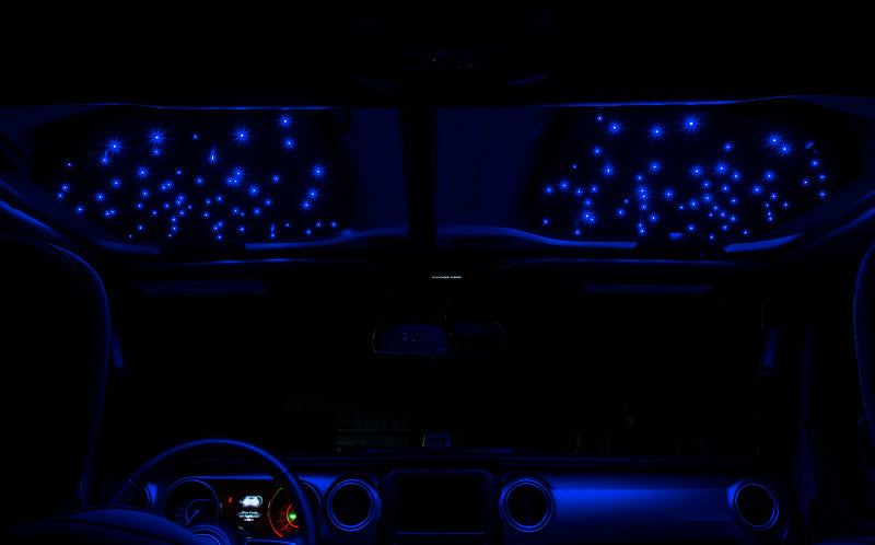 ORACLE Lighting 5872-333 Oracle StarLINER Fiber Optic Hardtop Headliner for Wrangler JL/Gladiator JT ColorSHIFT