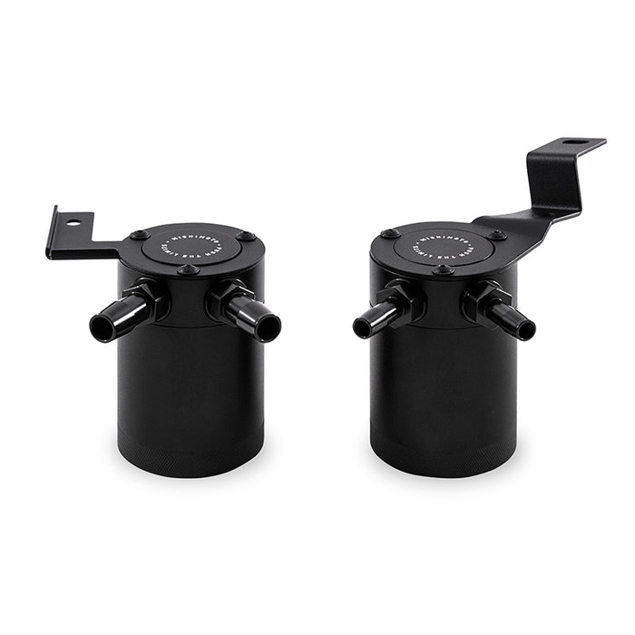 Mishimoto MMBCC-WRX-15SBE 2015+ Subaru WRX Baffled Oil Catch Can Kit - Black