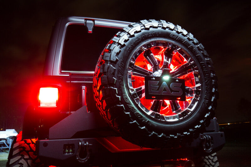 ORACLE Lighting 4211-003 Oracle LED Illuminated Wheel Ring 3rd Brake Light - Red