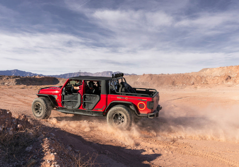 Superlift K196FX 20-22 Jeep Gladiator JT (NO Mojave) 4WD 4in Dual Rate Coil Lift Kit w/Fox 2.0 Res Shocks