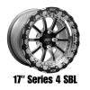 Belak Wheels BLK Series 4 Wheels 17105114S48BS-NBL
