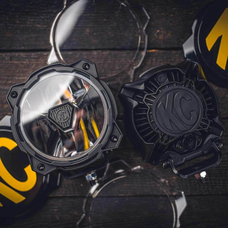 KC HiLiTES 91401 Gravity Titan LED 6in. - Pair Pack (Spot Beam)