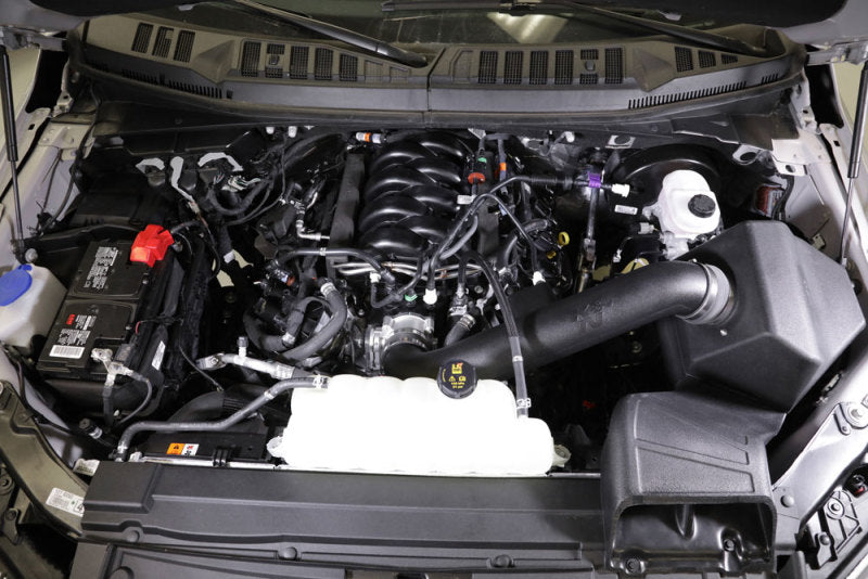 K&N Engineering 63-2610 K&N 63 Series AirCharger Performance Intake 15-19 Ford F150 5.0L V8 F/I