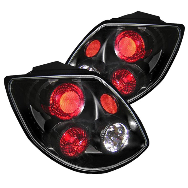 SPYDER 5007599 Spyder Toyota Matrix 03-05 Euro Style Tail Lights Black ALT-YD-TMA03-BK