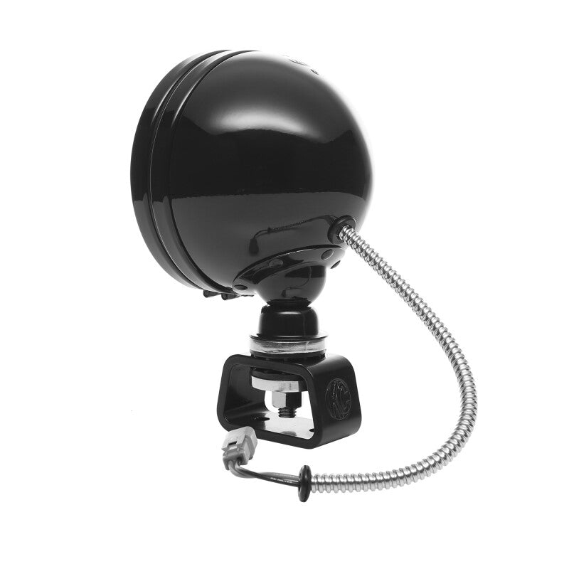 KC HiLiTES 1234 Daylighter 6in. Halogen Light 100w Spread Beam (Single) - Black SS