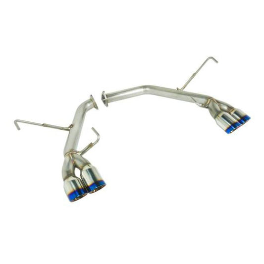 Remark RO-TTSP-D 15-18 Subaru SPT WRX/STI Axle Back Exhaust w/ Burnt Stainless Steel Double Wall Tip