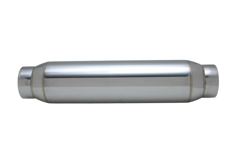 Vibrant 17950 SS Resonator (Standard Design) 3in inlet/outlet x 18in long w/ 5in OD resonator body