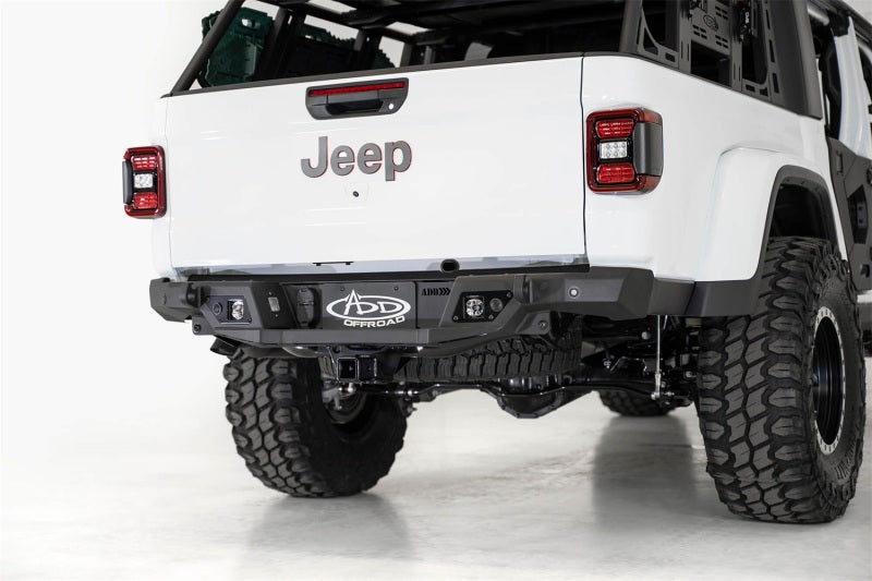 Addictive Desert Designs R971241280103 2020 Jeep Gladiator JT Stealth Fighter Rear Bumper