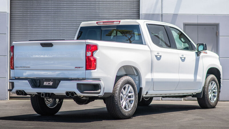 Borla 140997BC 2024 Chevy Silverado 1500 6.2L V8 ATAK Catback Exhaust w/ Simulator - Black Chrome