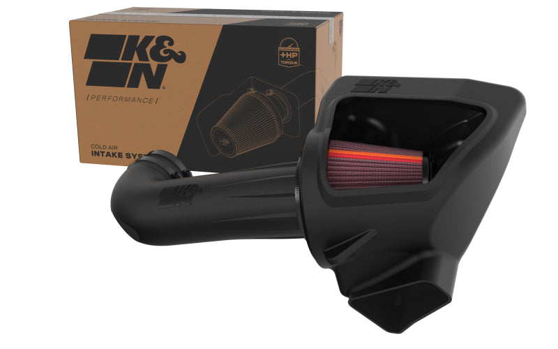 K&N Engineering 50-3092 K&N 16-24 Chevy Camaro SS V8-6.2L F Performance Air Intake System