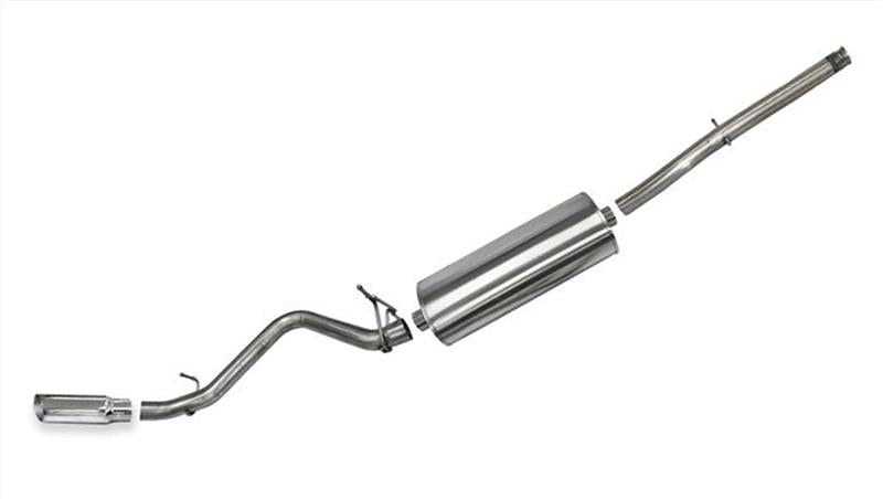 CORSA Performance 24873 Corsa 14-19 Chevy Silverado Crew Cab/Short Bed 1500 5.3L V8 Sport Cat Back Single Side Exhaust Exit
