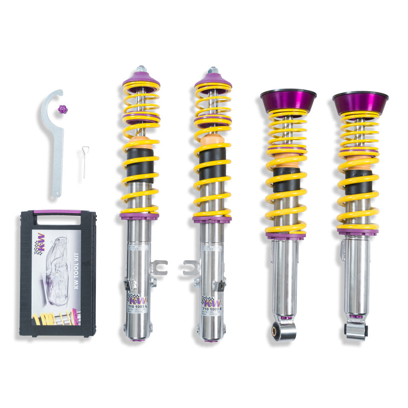 KW 35271004 Coilover Kit V3 Porsche 911 (993) Carrera 2 incl. Convertible + Targa