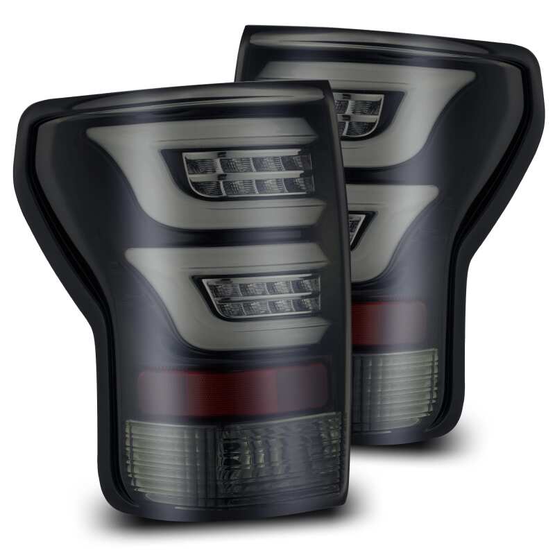 AlphaRex 670010 07-13 Toyota Tundra PRO-Series LED Tail Lights Jet Black