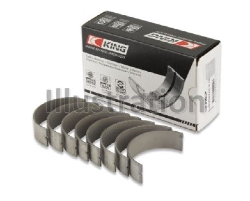 King Engine Bearings CR4637SV0.75 Audi BYT/ CDNC/ CCZD/ CPSA (Size 0.75) Connecting Rod Bearing Set
