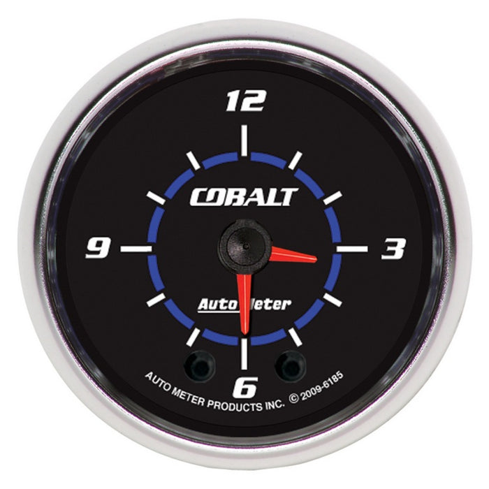 Autometer ATM6185 2-1/16 Cobalt Hi-Def Clock