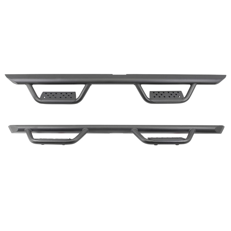 Go Rhino D20080T Dominator Xtreme D2 Side Steps 80in. Cab Length - Tex. Blk (No Drill/Mounting Brkt Req.)