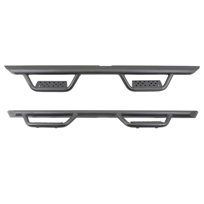 Go Rhino D20080T Dominator Xtreme D2 Side Steps 80in. Cab Length - Tex. Blk (No Drill/Mounting Brkt Req.)
