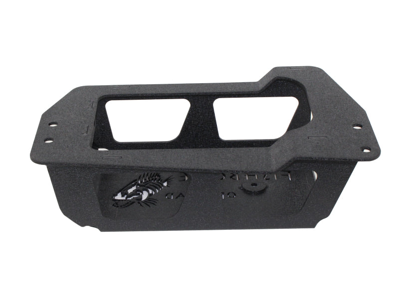 Fishbone Offroad FB23064 12-17 Jeep Wrangler JK Steel EVAP Canister Skid Plates - Black Textured Powdercoat