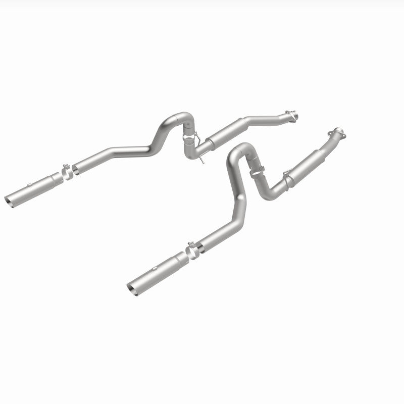 Magnaflow 16394 MagnaFlow 99-04 Mustang Mach 1 V8 4.6L Dual Split Rear Exit Stainless Cat-Back Performance Exhaust