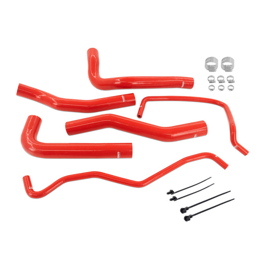 Mishimoto MMHOSE-MUS4-24RD 2024+ Ford Mustang 2.3L Silicone Coolant Hose Kit - Red