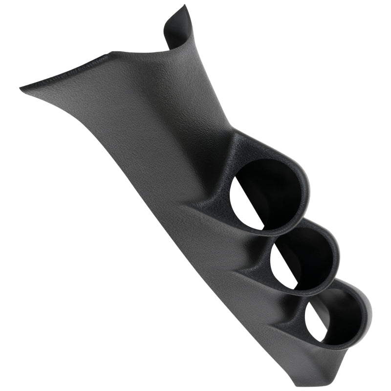 AutoMeter 12203 Autometer 82-92 Pontiac Firebird T Top / 82-92 Chevy Camato T Top Black 52mm Triple Pillar Gauge