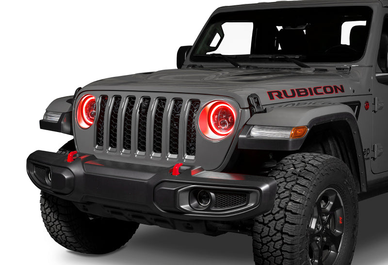 ORACLE Lighting 5769J-332 Oracle Jeep Wrangler JL/Gladiator JT 7in. High Powered LED Headlights (Pair) - Dynamic