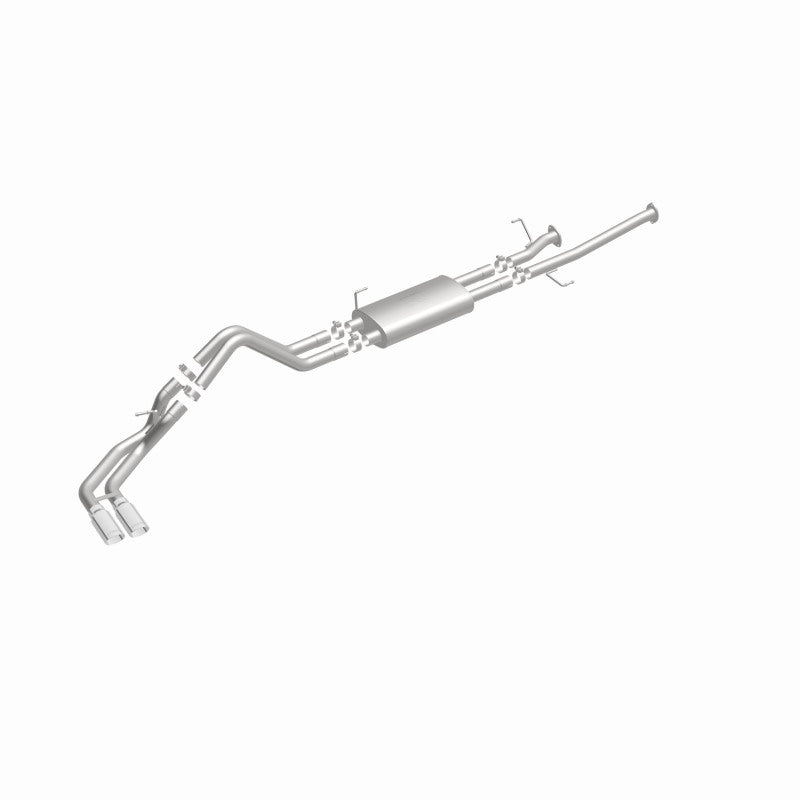 Magnaflow 15306 MagnaFlow 14 Toyota Tundra V8 4.6L/5.7L Stainless C/b Exhaust Dual same side pass. rear tire