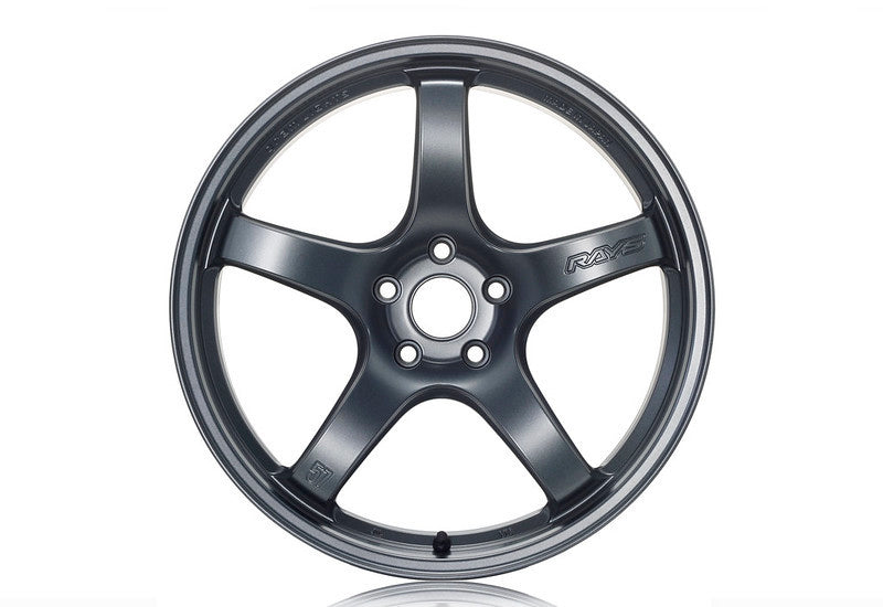 Gram Lights WGCRX38EG2 57CR 18x9.5 +38 5x114.3 Gun Blue 2 Wheel