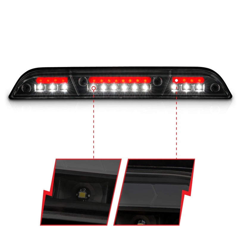 ANZO 531112 15-20 Ford F-150 - F-450 LED Third Brake Light - Black Housing/Smoke Lens