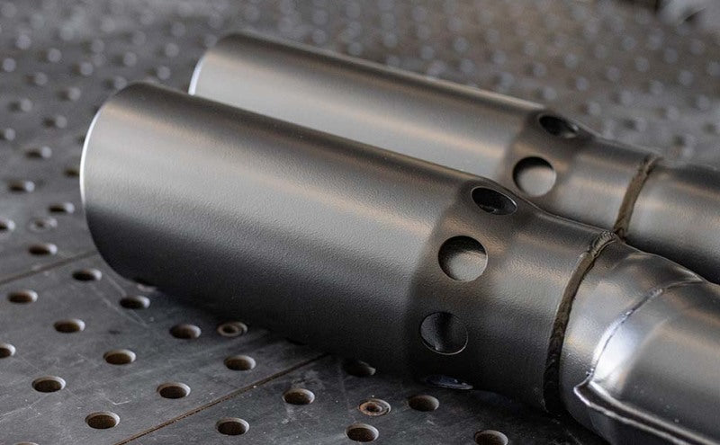 Magnaflow 17068 MagnaFlow 08-18 Ford F-250/F-350/F-450 4.6L/6.7 DPF-Back Black 4in Dual Single Rear Exit