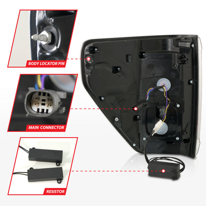 ANZO 311476 ANZ LED Taillights