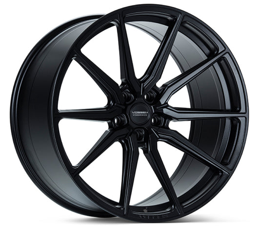 Vossen HF3-4B52 HF-3 24x10 / 5x120 / ET32 / Deep Face / 72.56 - Satin Black Wheel
