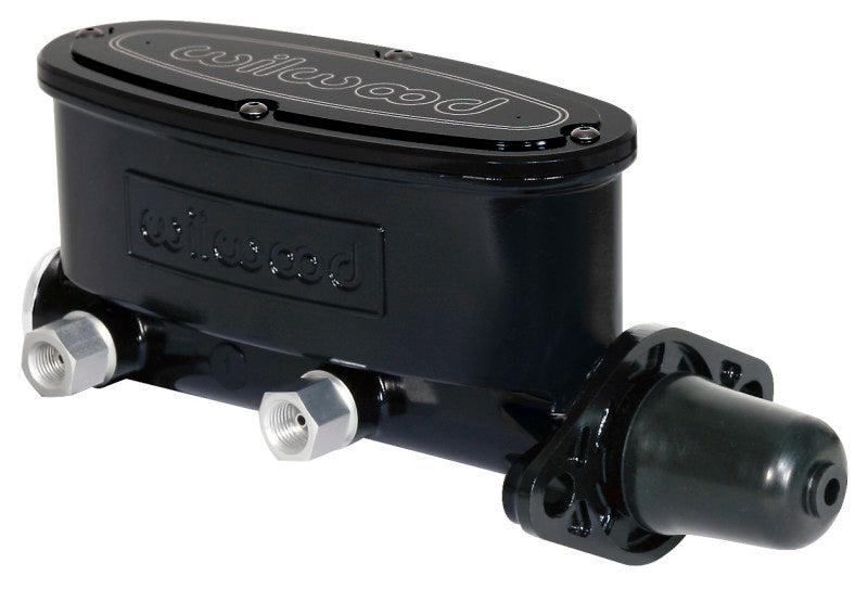 Wilwood 260-8556-BK High Volume Tandem Master Cylinder - 1 1/8in Bore Black
