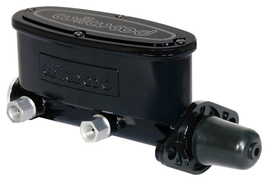Wilwood 260-8556-BK High Volume Tandem Master Cylinder - 1 1/8in Bore Black