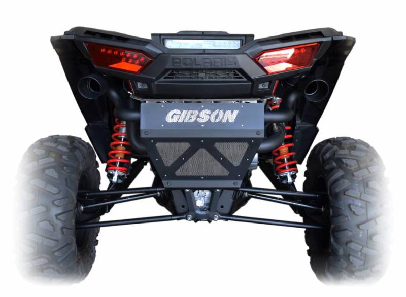 Gibson 999701000S-B Polaris RZR UTV Beauty Plate - Black Ceramic